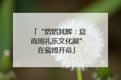 “熠熠其辉：夏商周礼乐文化展”在省博开幕