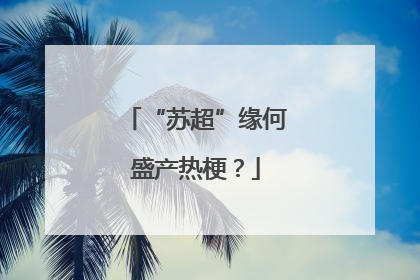 “苏超”缘何盛产热梗？