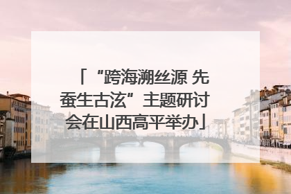 “跨海溯丝源 先蚕生古泫”主题研讨会在山西高平举办