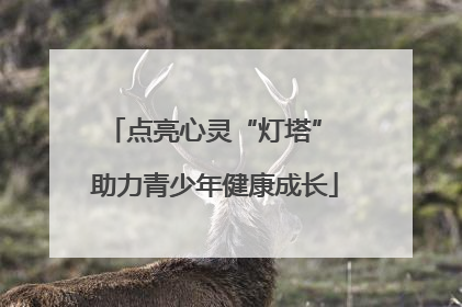 点亮心灵“灯塔” 助力青少年健康成长