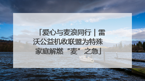 爱心与麦浪同行｜雷沃公益机收联盟为特殊家庭解燃“麦”之急