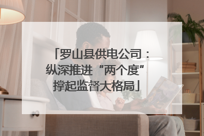罗山县供电公司：纵深推进“两个度” 撑起监督大格局