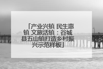 产业兴镇 民生惠镇 文旅活镇：谷城县五山镇打造乡村振兴示范样板