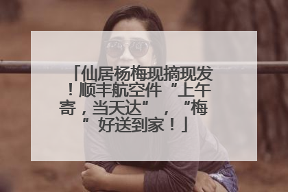 仙居杨梅现摘现发！顺丰航空件“上午寄，当天达”，“梅”好送到家！