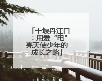 十堰丹江口：用爱“电”亮天使少年的成长之路