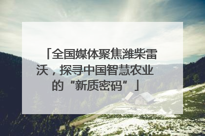 全国媒体聚焦潍柴雷沃，探寻中国智慧农业的“新质密码”