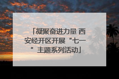 凝聚奋进力量 西安经开区开展“七一”主题系列活动