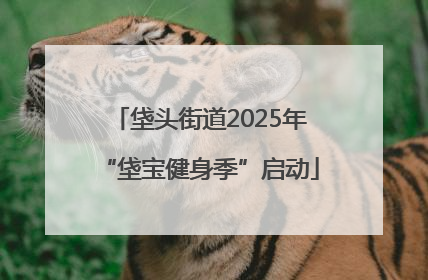 垡头街道2025年“垡宝健身季”启动