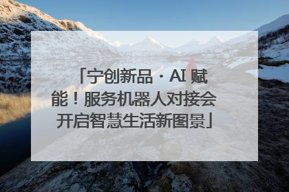 宁创新品・AI 赋能！服务机器人对接会开启智慧生活新图景