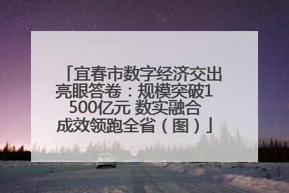 宜春市数字经济交出亮眼答卷：规模突破1500亿元 数实融合成效领跑全省（图）