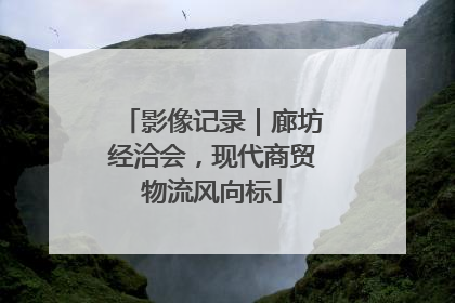 影像记录｜廊坊经洽会，现代商贸物流风向标
