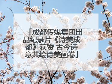 成都传媒集团出品纪录片《诗美成都》获赞 古今诗意共绘诗美画卷
