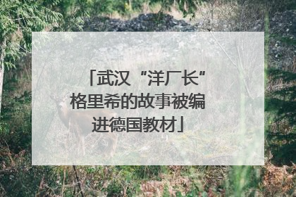 武汉“洋厂长”格里希的故事被编进德国教材