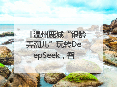 温州鹿城“银龄弄潮儿”玩转DeepSeek，智慧生活触手可及