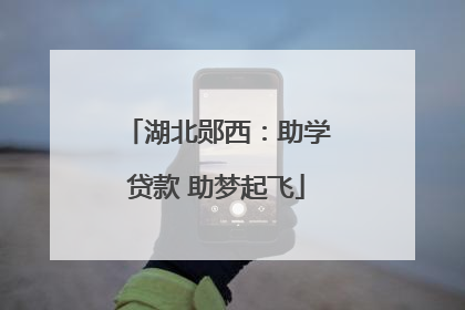 湖北郧西：助学贷款 助梦起飞