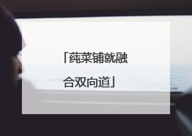 莼菜铺就融合双向道