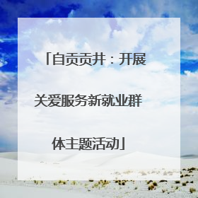 自贡贡井：开展关爱服务新就业群体主题活动