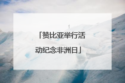赞比亚举行活动纪念非洲日