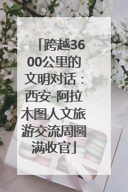 跨越3600公里的文明对话：西安-阿拉木图人文旅游交流周圆满收官