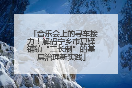 音乐会上的寻车接力！解码宁乡市夏铎铺镇“三长制”的基层治理新实践