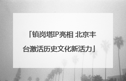 镇岗塔IP亮相 北京丰台激活历史文化新活力