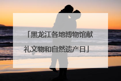 黑龙江各地博物馆献礼文物和自然遗产日