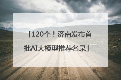 120个！济南发布首批AI大模型推荐名录