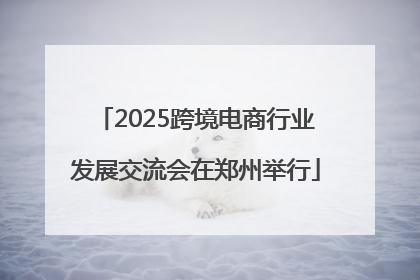 2025跨境电商行业发展交流会在郑州举行