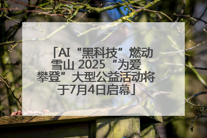 AI“黑科技”燃动雪山 2025“为爱攀登”大型公益活动将于7月4日启幕