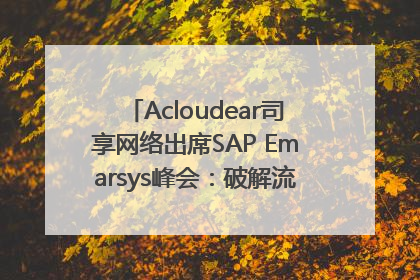 Acloudear司享网络出席SAP Emarsys峰会：破解流量困局，驱动精准增长